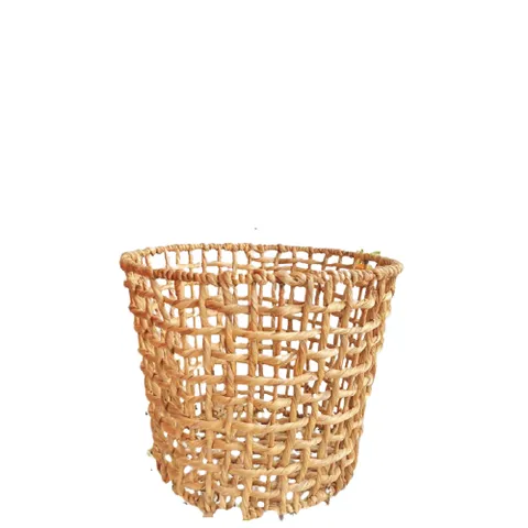 Sọt Cói Để Đồ Decor Trang Trí Nhà - Đan Thủ Công, Khung Sắt Chắc Chắn, Nhiều Mẫu Thiên Nhiên, Chất Liệu Thân Thiện Môi Trường