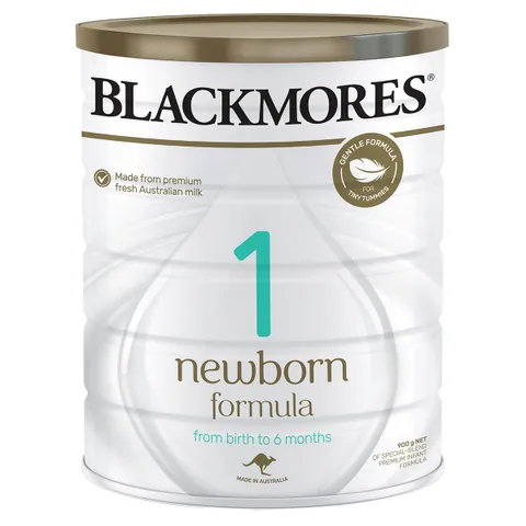 Sữa Blackmores 1 cho bé 0-6 tháng tuổi - Hỗ trợ phát triển chiều cao và trí tuệ - Sữa bột dinh dưỡng chính hãng 900g từ Úc
