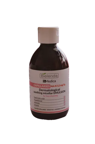 Sữa Rửa Mặt Tẩy Trang Bielenda Dr Medica Capillaries 250ml - Dành Cho Da Khô Nhạy Cảm, Làm Sạch Dịu Nhẹ, Giảm Kích Ứng