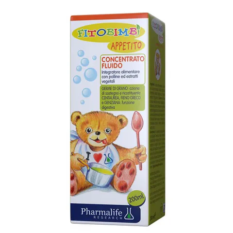 Siro Fitobimbi Appetito 200ml - Giúp Trẻ Ăn Ngon và Tăng Cường Hấp Thu Dinh Dưỡng - Hỗ Trợ Chức Năng Tiêu Hóa