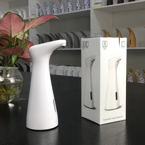 Bình đựng xà phòng cảm biến hồng ngoại tự bơm - Thiết bị gia đình thông minh, tiện lợi cho việc rửa tay không tiếp xúc