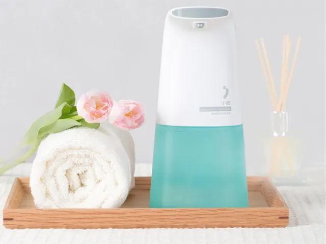 Máy Rửa Tay Tự Động Tạo Bọt Xiaomi Xiaoji - Thiết Bị Gia Đình Thông Minh Hợp Vệ Sinh, Cảm Biến Hồng Ngoại, Tiết Kiệm Xà Phòng