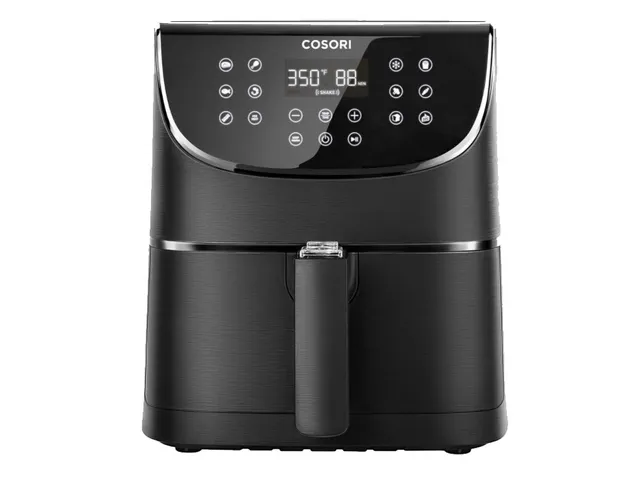 Nồi chiên không dầu Cosori CP158-AF 5.5L 1700W - Thiết kế hiện đại, giảm 85% dầu mỡ, 11 chương trình nấu, bữa ăn ngon miệng dễ dàng.