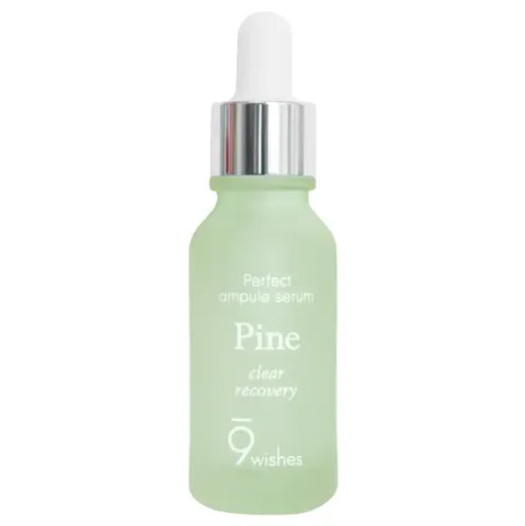 Serum Se Khít Lỗ Chân Lông 9Wishes Pine Clear Recovery - Tinh Chất Dưỡng Ẩm, Phục Hồi Da, Làm Dịu Da Cho Mọi Loại Da 25ml