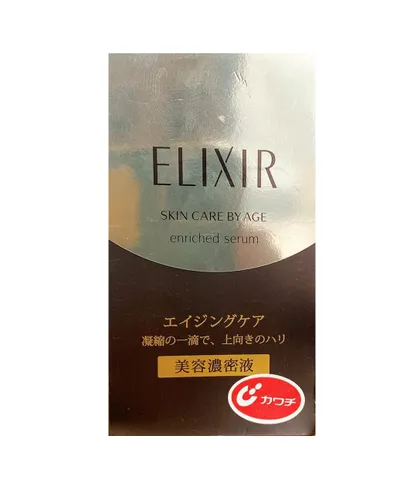 Tinh Chất Nâng Cơ Chống Nhăn Shiseido Elixir Enriched 35ml - Serum Chăm Sóc Da Lão Hóa, Săn Chắc, Căng Bóng, Trẻ Trung từ Nhật Bản