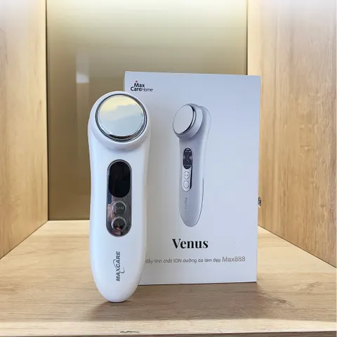 Máy Massage Ion Dưỡng Trắng Maxcare Max888 - Thiết Bị Làm Đẹp Chuyên Nghiệp Tăng Cường Thẩm Thấu Dưỡng Chất Cho Da Sáng Khỏe