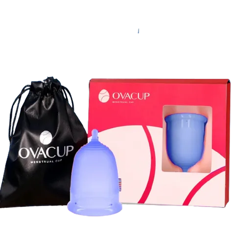 Cốc nguyệt san Ovacup USA silicone mềm chống tràn - An toàn, thoải mái cho phụ nữ trong những ngày kinh nguyệt, đạt chuẩn FDA Mỹ