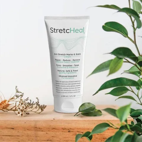 Kem Bôi Rạn Da Chuyên Dụng StretcHeal 180ml - Hỗ Trợ Làm Mờ Vết Rạn Da Trước Và Sau Sinh, Tăng Độ Đàn Hồi Da