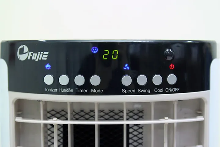 Máy làm mát FujiE AC-17C cao cấp 20m2 - Quạt điều hòa công suất 130W, điều khiển từ xa và chức năng tạo ion âm, thoải mái mùa hè.