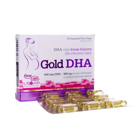 Viên Uống Gold DHA cho Bà Bầu - Thực Phẩm Bổ Sung DHA và Axit Folic Hỗ Trợ Sức Khỏe Mẹ Mang Thai và Thai Nhi