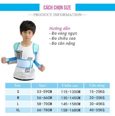 Đai Chống Gù Lưng Cho Bé Trai John Boehner - Điều Chỉnh Tư Thế Đúng Chuẩn, Ngăn Ngừa Lưng Cong, Hỗ Trợ Sức Khỏe Trẻ Em