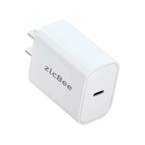 Củ Sạc Nhanh Zicbee PD 20W Gập Gọn - Sạc Nhanh cho iPhone, Samsung, Android & Các Thiết Bị Thông Minh - Tiện Dụng Du Lịch