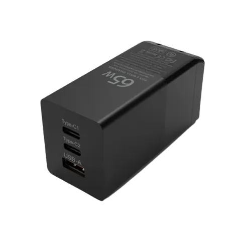 Bộ Sạc PD 65W 3 Cổng - Sạc Nhanh Cho iPhone, iPad, Macbook, Samsung, Laptop - Thiết Kế Gọn Nhẹ, Tương Thích Nhiều Thiết Bị