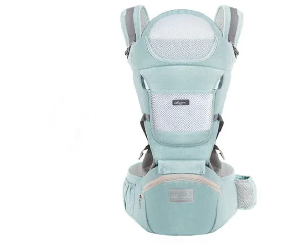 Địu ngồi em bé Aixintu đa năng - Địu chống gù cho trẻ sơ sinh đến 3 tuổi, chất liệu cotton thoáng mát, nhiều tư thế thoải mái
