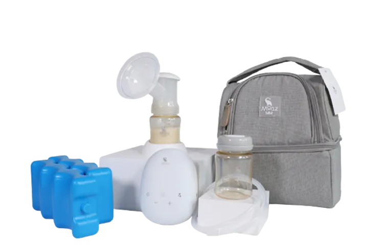 Máy Hút Sữa Điện Đôi Moaz Bebe MB-029 - 10 Chế Độ Hút, Thiết Kế Thông Minh, Tiện Lợi Cho Mẹ và Bé