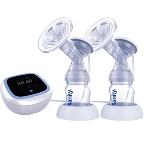 Máy Hút Sữa Điện Đôi Sanity AP-5316 - Thiết Bị Hỗ Trợ 9 Cấp Độ Hút & 5 Cấp Độ Massage Cho Mẹ và Bé, Thiết Kế Tiện Lợi, Hiệu Quả Cao