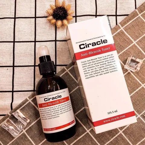 Nước Hoa Hồng Ciracle Anti-Blemish Toner 105.5ml - Giúp Giảm Mụn, Kháng Viêm, Cân Bằng Độ Ẩm Cho Da Nhờ Chiết Xuất Thiên Nhiên