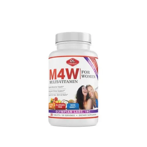 Viên Uống Bổ Sung Vitamin Tổng Hợp Cho Nữ Olympian Labs M4W - Hỗ Trợ Sức Khỏe, Tăng Cường Sắc Đẹp, Lọ 30 Viên