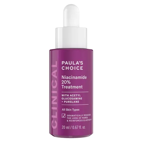 Tinh Chất Dưỡng Da Paula's Choice Niacinamide 20% - Hỗ Trợ Thu Nhỏ Lỗ Chân Lông, Sáng Da, Chống Lão Hóa 20ml