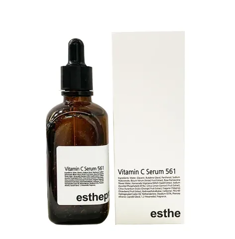 Serum Vitamin C 561 Esthepro 100ml - Dưỡng Trắng Đặc Biệt Hàn Quốc, Cải Thiện Da Sáng Mịn, Ngăn Ngừa da kém đàn hồi