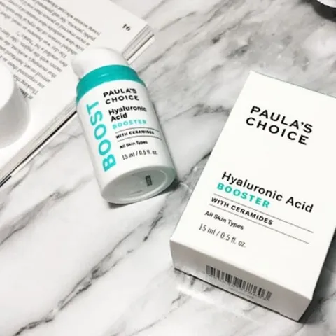 Serum Paula's Choice Hyaluronic Acid Booster 15ml - Hỗ trợ trẻ hóa, làm giảm nếp nhăn và sạm da, cấp ẩm sâu cho làn da tươi trẻ.