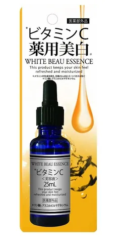 Tinh Chất Dưỡng Sáng Da White Pure Beau Essence Vitamin C 25ml - Serum Dưỡng Trắng Da, Làm Mờ Nám, Tàn Nhang, Cải Thiện Da Lão Hóa
