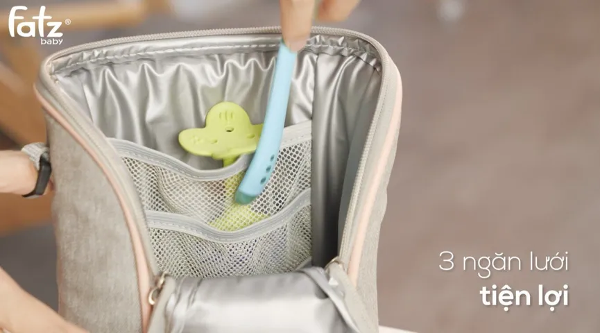 Túi Giữ Nhiệt Bình Sữa Fatzbaby Thermo 2 FB2016SL - Giúp Mẹ Giữ Ấm trong 4 Giờ và Lạnh trong 8 Giờ, Tiện Lợi Cho Bé