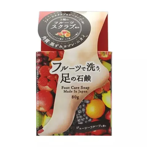 Xà Phòng Tẩy Da Chết Chân Pelican Fruit Foot Care Soap - Khử Mùi, Làm Mờ Vết Thâm, Dưỡng Ẩm Cho Da Chân, Hương Trái Cây Thoang Thoảng