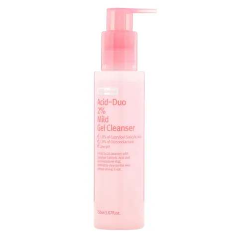 Sữa Rửa Mặt Dành Cho Da Dầu Mụn By Wishtrend Acid-Duo 2% Mild Gel Cleanser - Giúp Làm Sạch Hiệu Quả Và Cân Bằng Độ Ẩm Da