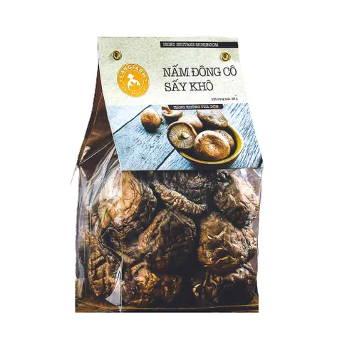 Nấm Đông Cô Sấy Khô L'angfarm Nguyên Tai 150g - Thực Phẩm Chay Giàu Dinh Dưỡng, Ngon Miệng, Lành Mạnh