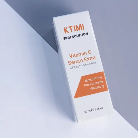 Serum Ktimi Vitamin C Extra - Dưỡng Trắng Da, Chống Lão Hóa, Cung Cấp Độ Ẩm Từ Vitamin C và Sodium Hyaluronate - 30ml