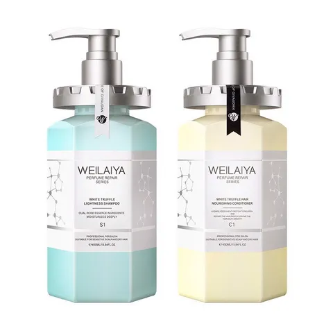 Bộ Dầu Gội Xả Phục Hồi Đa Tầng Nấm Truffle Weilaiya 450ml - Giúp Tóc Bồng Bềnh, Suôn Mượt, Chăm Sóc Toàn Diện Từ Thiên Nhiên