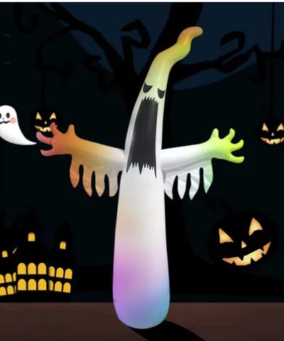 Bóng Ma Bơm Hơi Trang Trí Halloween - Kích Thước Thật 250cm - Phụ Kiện Trang Trí Sự Kiện, Nhà Cửa, Ngoại Trời