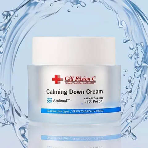 Kem Dưỡng Ẩm Dịu Da Cell Fusion C Calming Down Cream 50ml - Hỗ Trợ Làm Dịu Da Nhạy Cảm, Cấp Nước Chuyên Sâu, Không Bết Dính