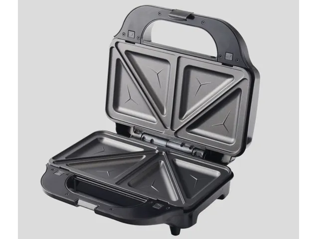 Kẹp Nướng Sandwich 3 Trong 1 Tiross TS9655 - Công Suất 900W, Nướng Bánh Waffle, Sandwich, Thịt - Thiết Kế Hiện Đại, An Toàn, Dễ Dàng Sử Dụng
