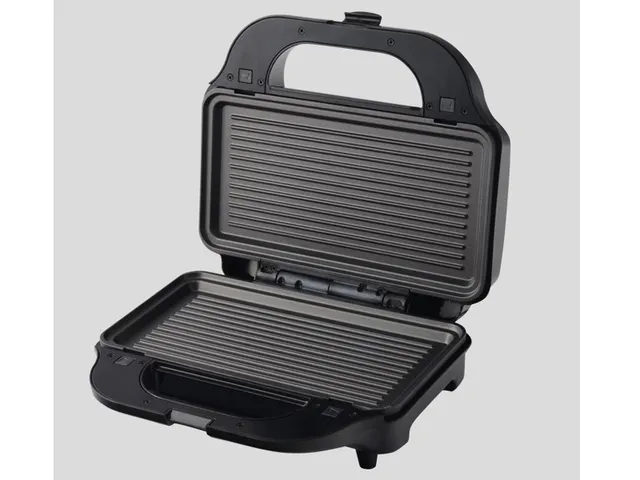 Kẹp Nướng Sandwich 3 Trong 1 Tiross TS9655 - Công Suất 900W, Nướng Bánh Waffle, Sandwich, Thịt - Thiết Kế Hiện Đại, An Toàn, Dễ Dàng Sử Dụng
