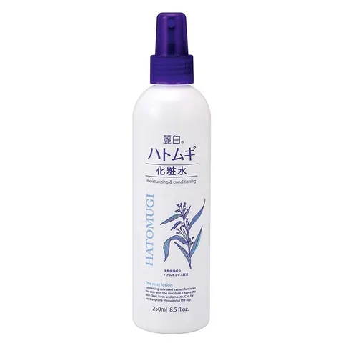 Xịt Khoáng Dưỡng Ẩm Hatomugi 250ml - Làm Sáng Da, Chiết Xuất Hạt Ý Dĩ Thích Hợp Mọi Loại Da, An Toàn, Dịu Nhẹ, Cung Cấp Ẩm Mềm Mịn