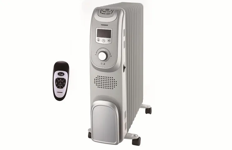 Máy Sưởi Dầu Tiross TS9211 - 11 Thanh Nhiệt, Hẹn Giờ, Không Khô Da, An Toàn Cho Gia Đình Có Trẻ Nhỏ - Công Suất 2300W