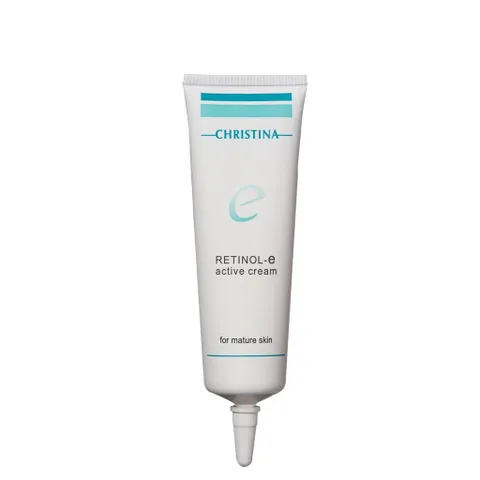 Kem Dưỡng Làm Sáng và Trẻ Hóa Da Christina Retinol-E Active Cream 30ml - Giảm Nếp Nhăn, Cải Thiện Da Mụn, Dưỡng Ẩm Tốt Nhất