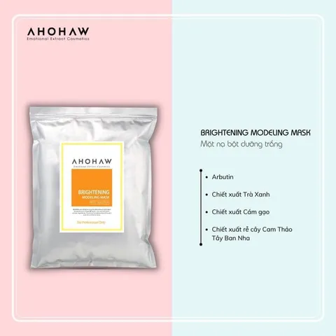 Mặt Nạ Bột Ahohaw Hàn Quốc 1kg - Dưỡng Trắng, Cấp Ẩm, Làm Sáng Da - Mỹ Phẩm Cao Cấp Chất Lượng Từ Hàn Quốc