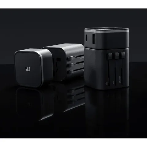 Ổ Cắm Đa Năng Xiaomi 90Fun - Thiết Kế Nhỏ Gọn, Đa Chức Năng An Toàn Cho Gia Đình, Tương Thích AC 100-240V, Nhiều Cổng USB