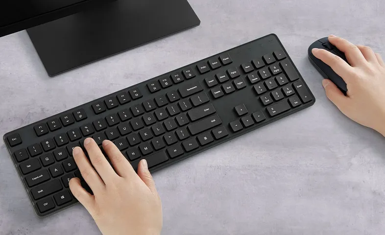 Bộ Bàn Phím & Chuột Không Dây Xiaomi WXJS01YM 2.4GHz - Thiết Kế Hiện Đại, Đèn LED, Tương Thích Mọi Thiết Bị