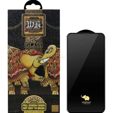 Kính Cường Lực iPhone WK Elephant 6D Full Màn Hình Siêu Cứng - Chống Nhìn Trộm, Nước, Vân Tay - Bảo Vệ Màn Hình Tối Ưu