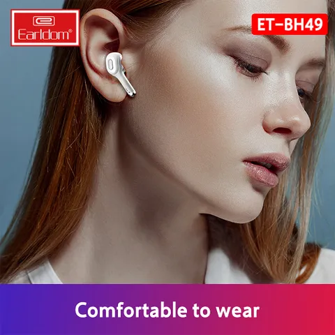 Tai Nghe Bluetooth Không Dây True Wireless Earldom BH49 - Thiết Kế Sang Trọng, Âm Thanh Chất Lượng Cao, Kết Nối Bluetooth 5.0