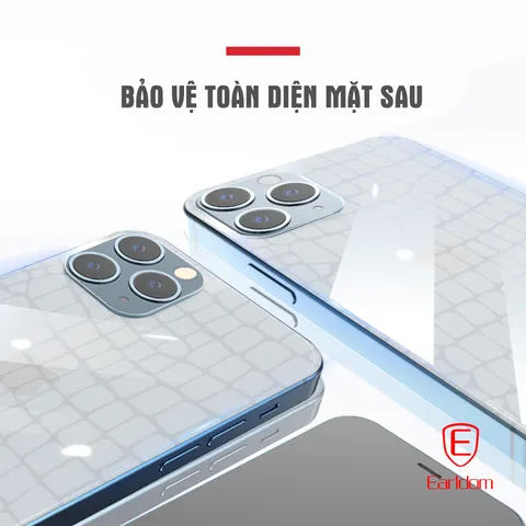 Miếng dán PPF mặt sau điện thoại vân cá sấu Earldom - Bảo vệ tối ưu, chống trầy xước, phong cách độc đáo cho iPhone và Samsung