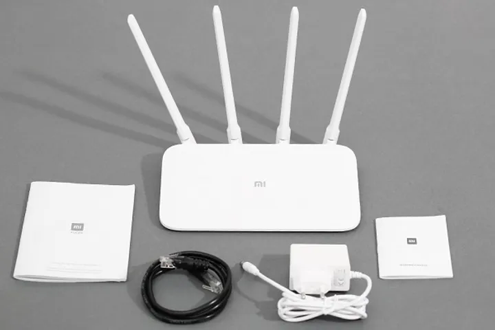 Bộ Phát Router Wifi Xiaomi Mi AC1200 Băng Tần Kép 4A - Tốc Độ 1167Mbps, 4 Ăng Ten Đa Hướng, Thiết Kế Hiện Đại, Phủ Sóng Rộng