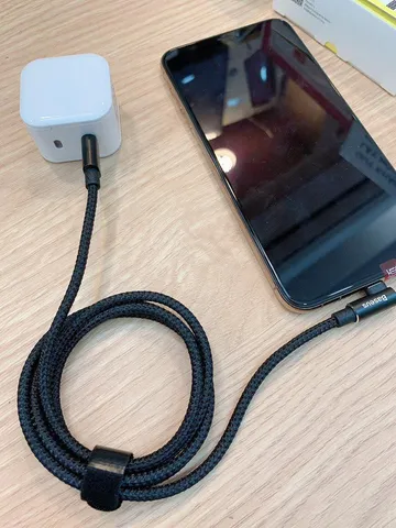 Cáp sạc nhanh Type C to Lightning Baseus MVP Elbow 18W cho game thủ - Sạc nhanh Power Delivery, 1m, tương thích iPhone/iPad