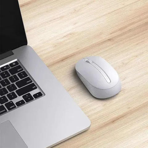 Chuột máy tính không dây Xiaomi Miiiw 2.4 GHz - Thiết kế đối xứng độc đáo, nhạy 1000 DPI, màu sắc đen trắng lựa chọn, phụ kiện máy tính tiện lợi.