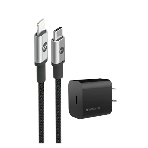 Bộ Sạc Nhanh Mophie Power Delivery 20W USB-C - Tích Hợp 1 Cổng Sạc Nhanh Cho iPhone, iPad, Thiết Bị PD Khác