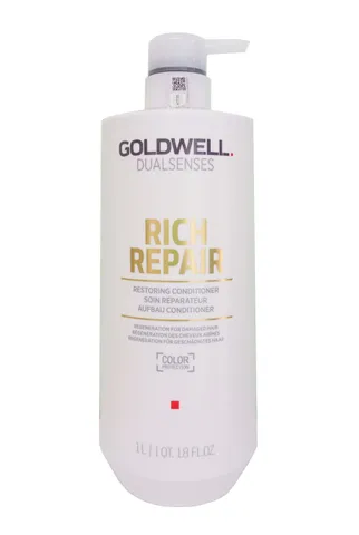 Dầu xả Goldwell Rich Dualsense 750ml - Phục hồi tóc hư tổn, nuôi dưỡng, làm mượt, giải pháp cho mái tóc khô xơ, cao cấp từ Đức